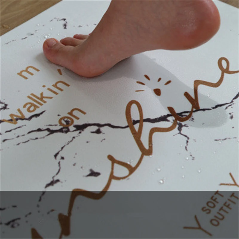 Свадебные Украшения мраморный скандинавский кухонный напольный коврик