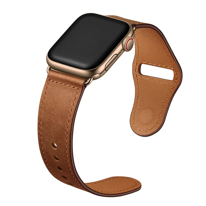Кожаный ремешок для Iwatch серии 4 38 мм 44 мм, VIOTOO ремешок для часов из натуральной кожи для apple watch