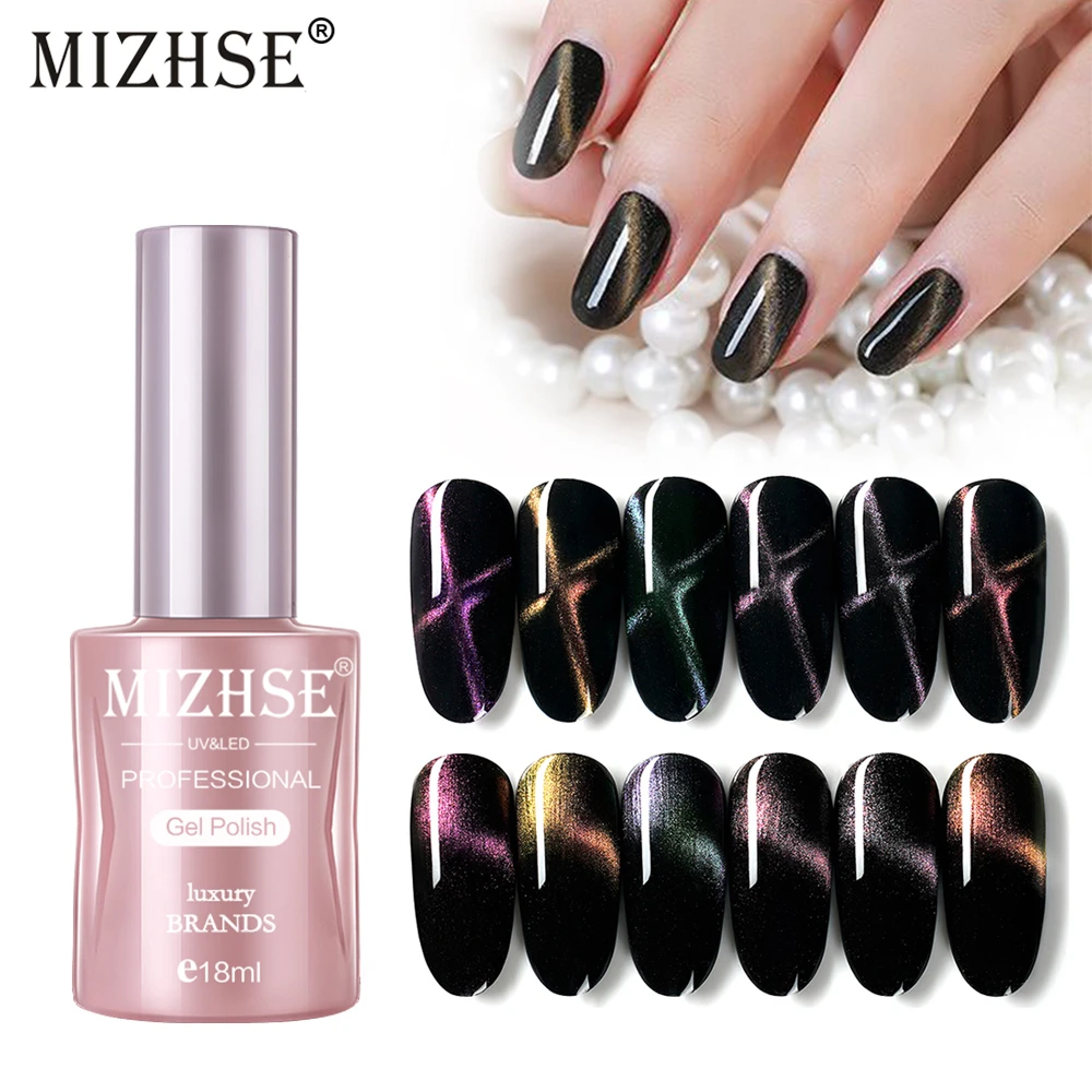 

Гель-лак для ногтей MIZHSE Cay Eye Ga магнитный, 18 мл