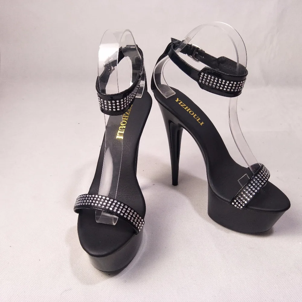 Новинка туфли в римском стиле на высоком каблуке 15 см очень 5 Модные женские