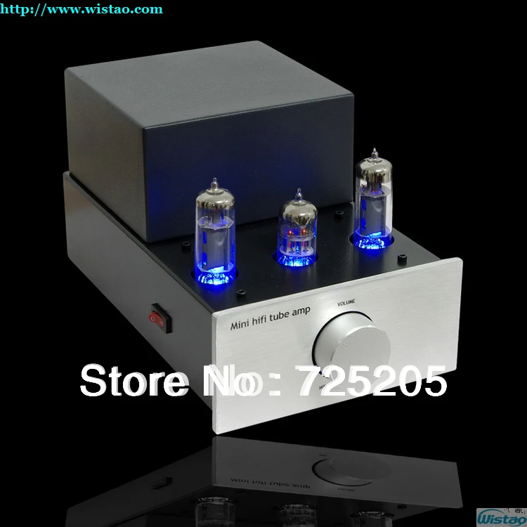 Мини трубный усилитель Hi Fi Одноконтурный класса A 6N2 6P1 сценический мощности выход