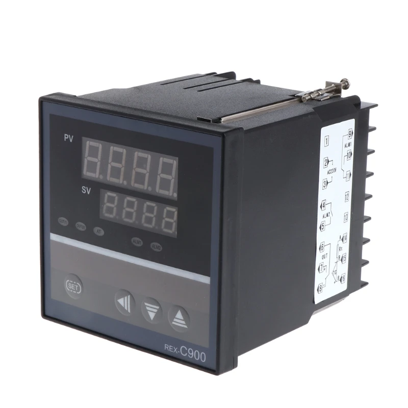 PID контроллер температуры REX-C900 K вход SSR релейный выход 96*96 мм термостат