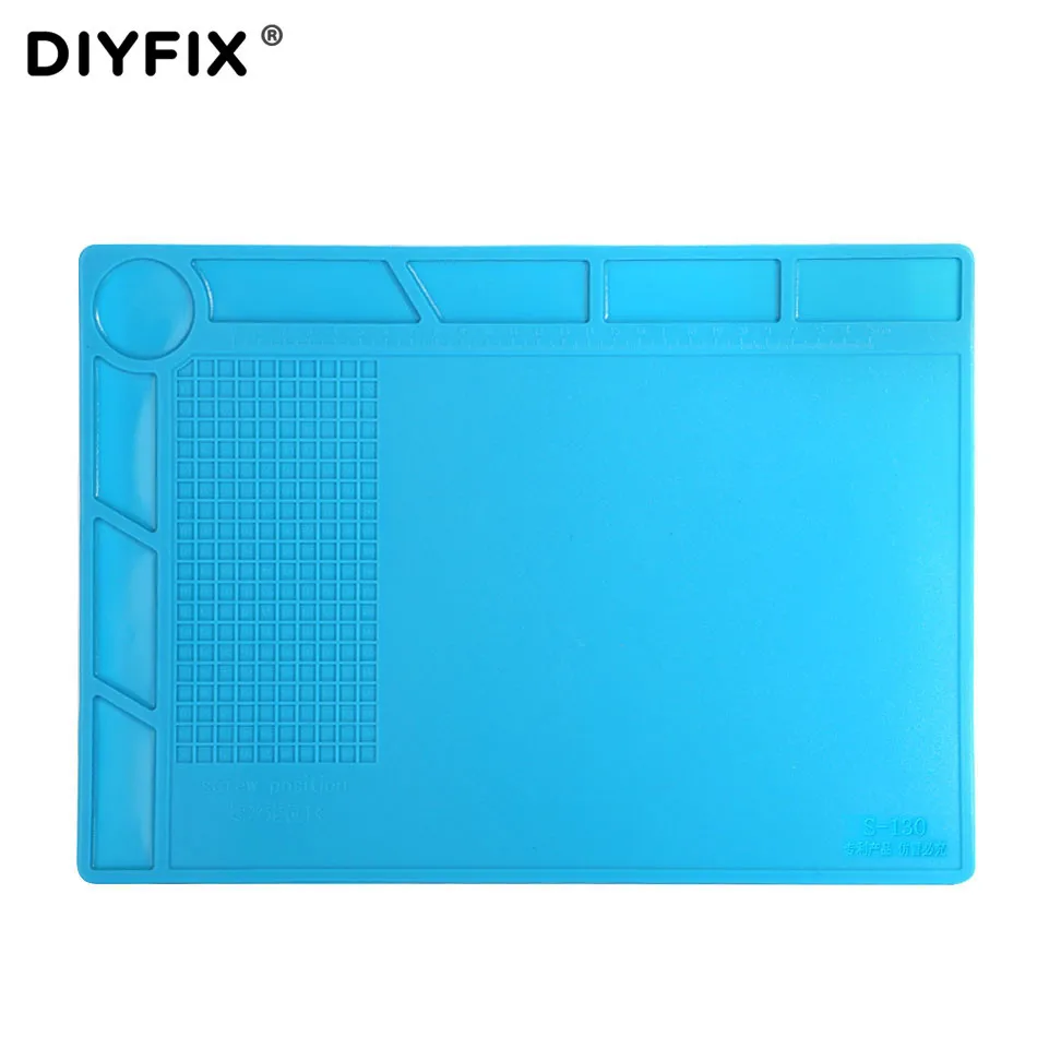 Теплоизоляционный силиконовый рабочий коврик DIYFIX ESD для телефона ПК компьютера