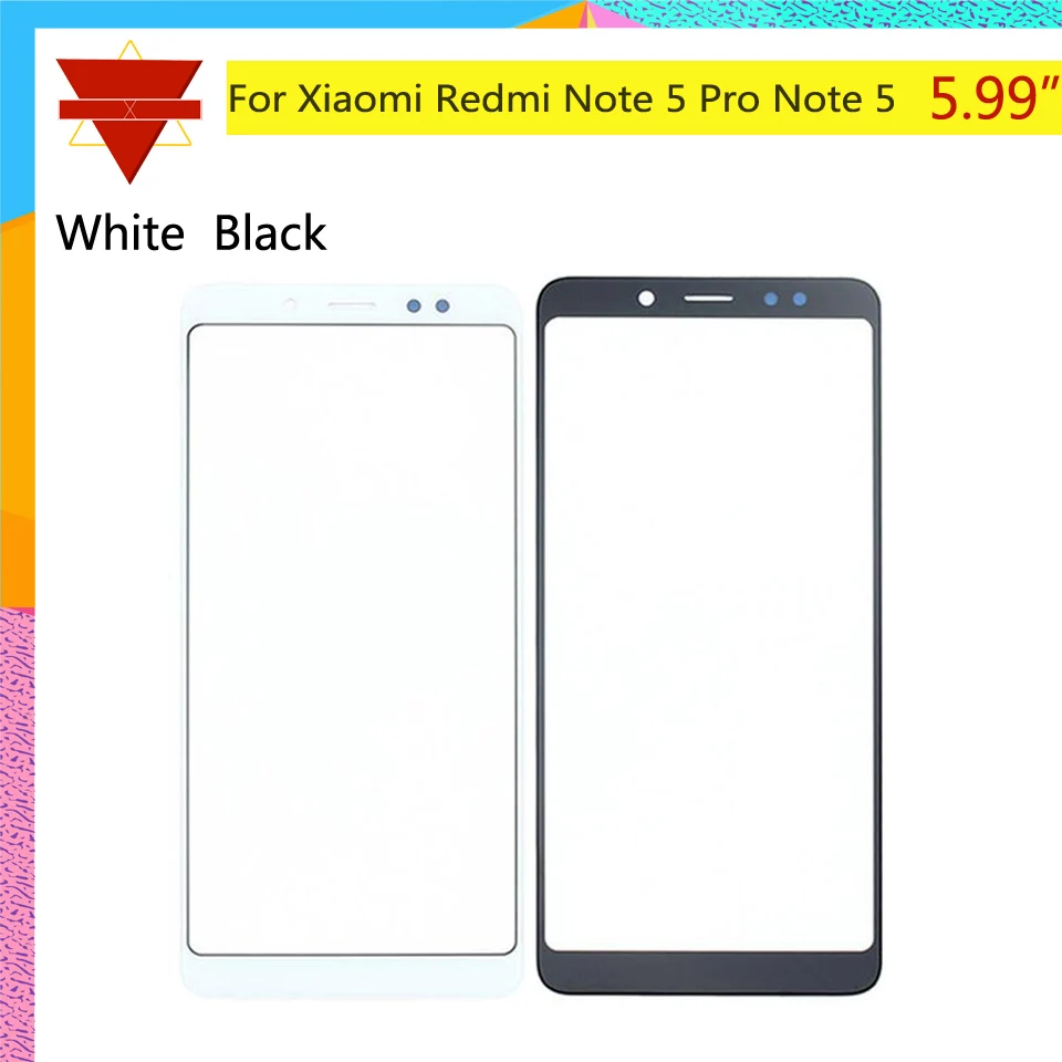 Оригинальный сенсорный экран для Xiaomi Redmi Note 5 Pro Note5 передняя внешняя стеклянная