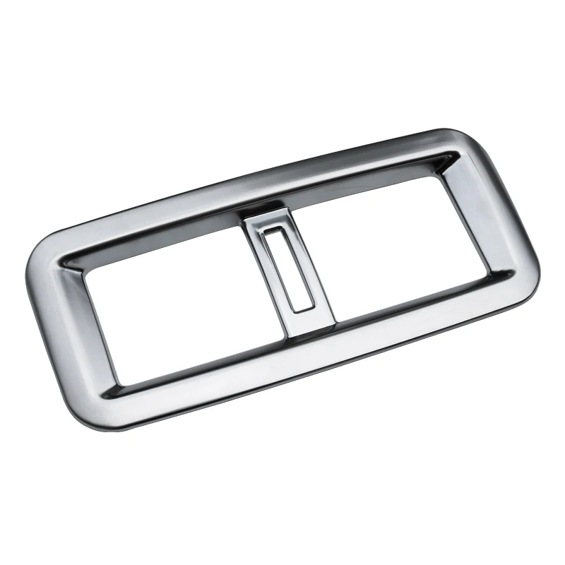 Задние вентиляционные отверстия ABS Chrome AC console Панель рамка декоративная отделка