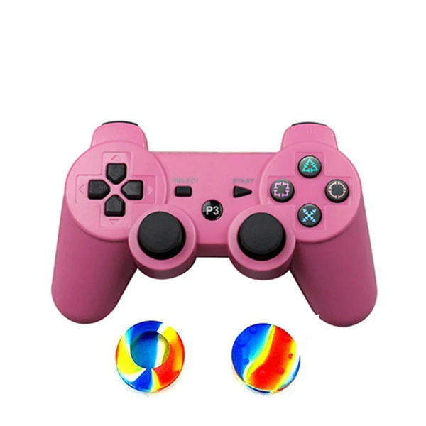 Розовый Лидер продаж Беспроводной Bluetooth геймпад, джойстик для Playstation 3 игровой коврик PS3 контроллер для sony PS 3 - Цвет: Розовый