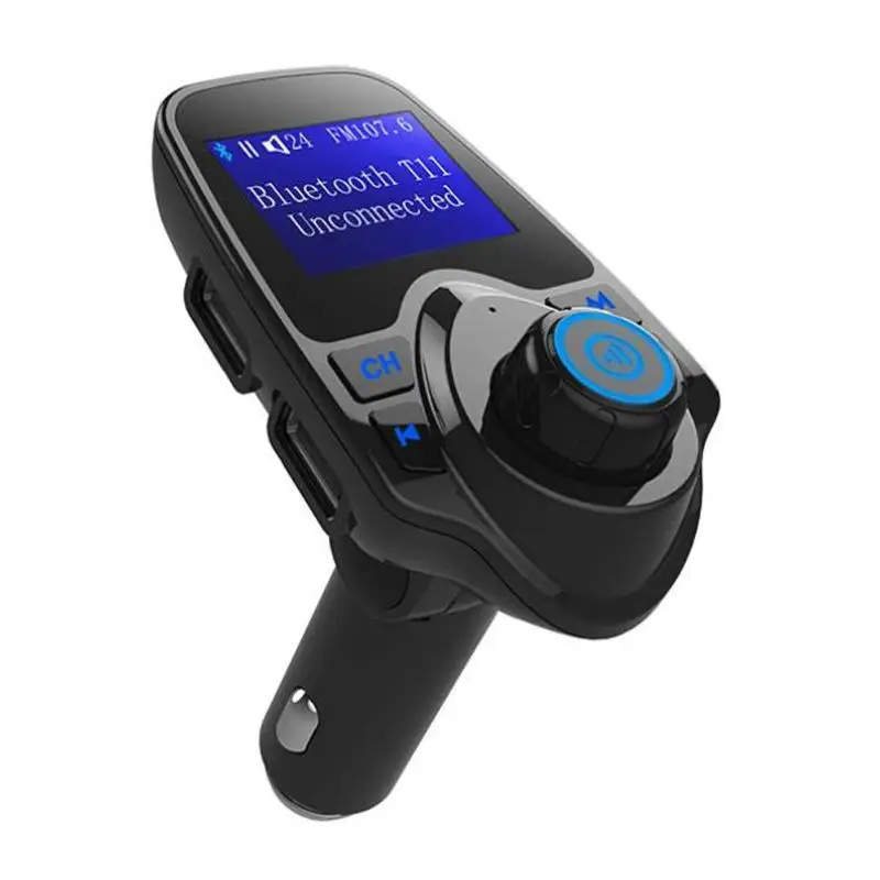 Высокое качество 5 в 2.1A Bluetooth автомобильный комплект fm-передатчик беспроводной радио адаптер fm-модулятор Громкая связь USB Автомобильный плеер