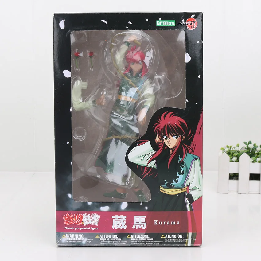 red in box YuYu Hakusho Yusuke Urameshi Minamino Shuuichi фигурка 1/8 масштаб окрашенная ПВХ фигурка коллекционная игрушка - Цвет: red in box