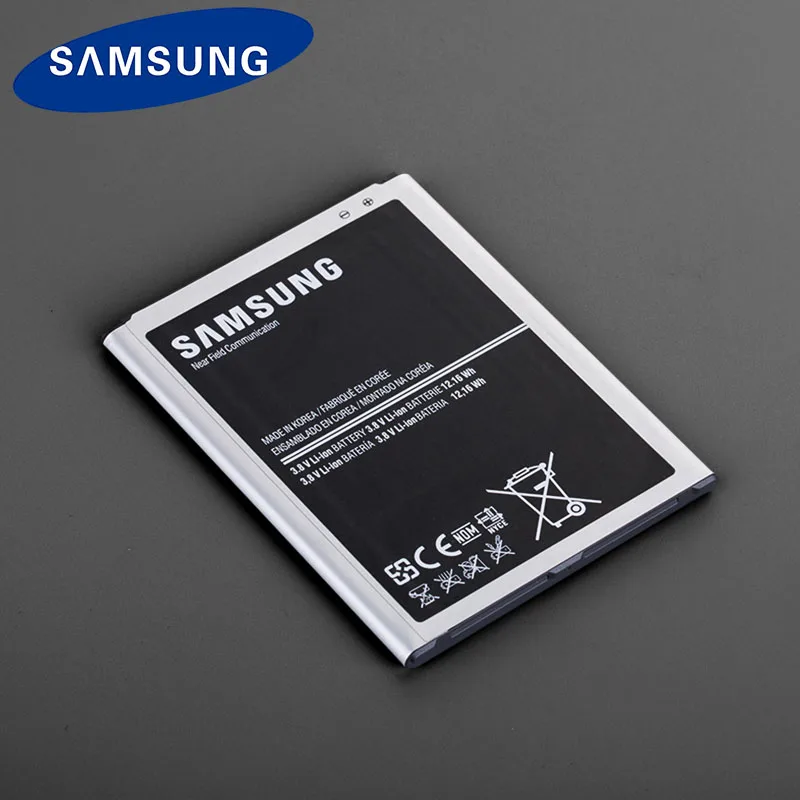 Samsung 100% Новый оригинальный Батарея для samsung Galaxy Mega 6 3 i9200 i527 i525 I9205 P729 T2556 L600 B700BE 3200