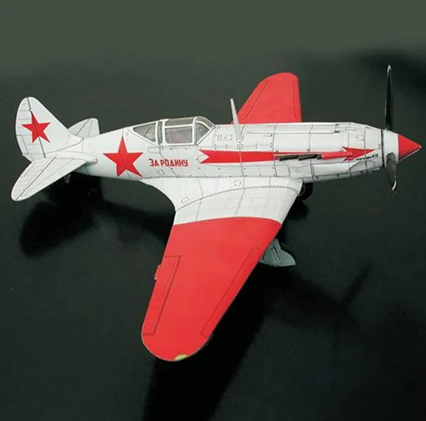 Набор бумажных моделей советских солдат MIG 3 времен Второй мировой войны в