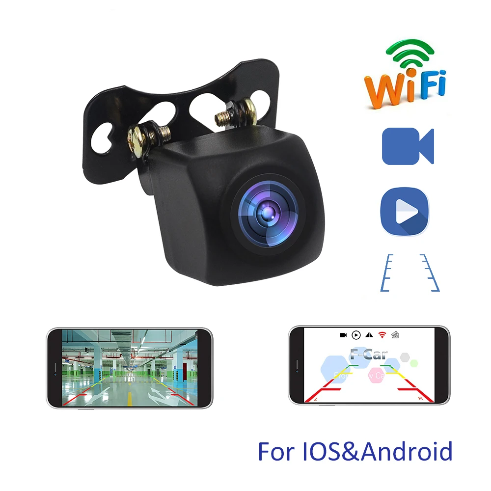 2019 Новый Ariival! Камера заднего вида с Wi Fi ночное видение беспроводной Парковка
