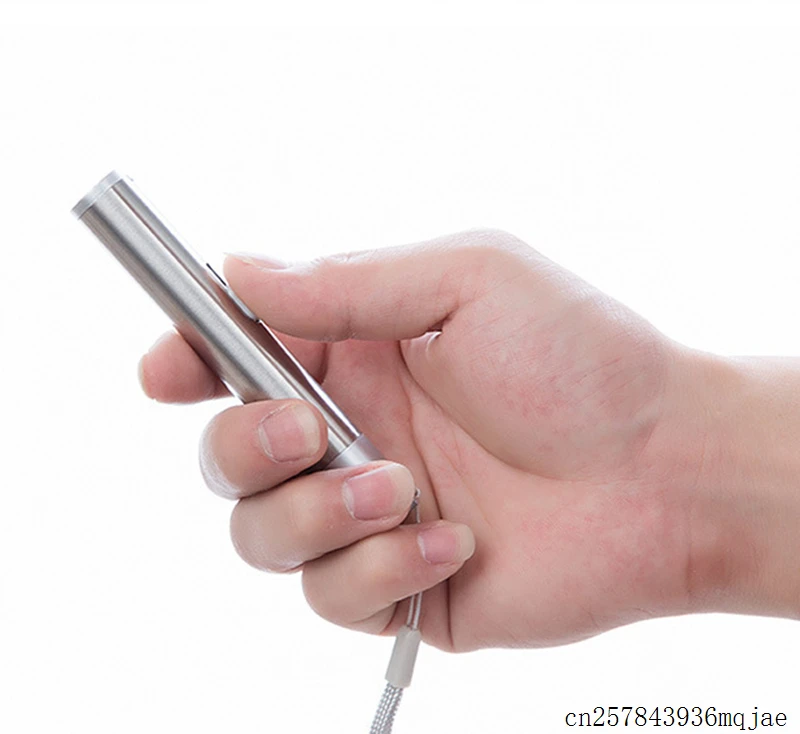 100 шт. USB фонарик перезаряжаемые светодиодные фонари водонепроницаемый