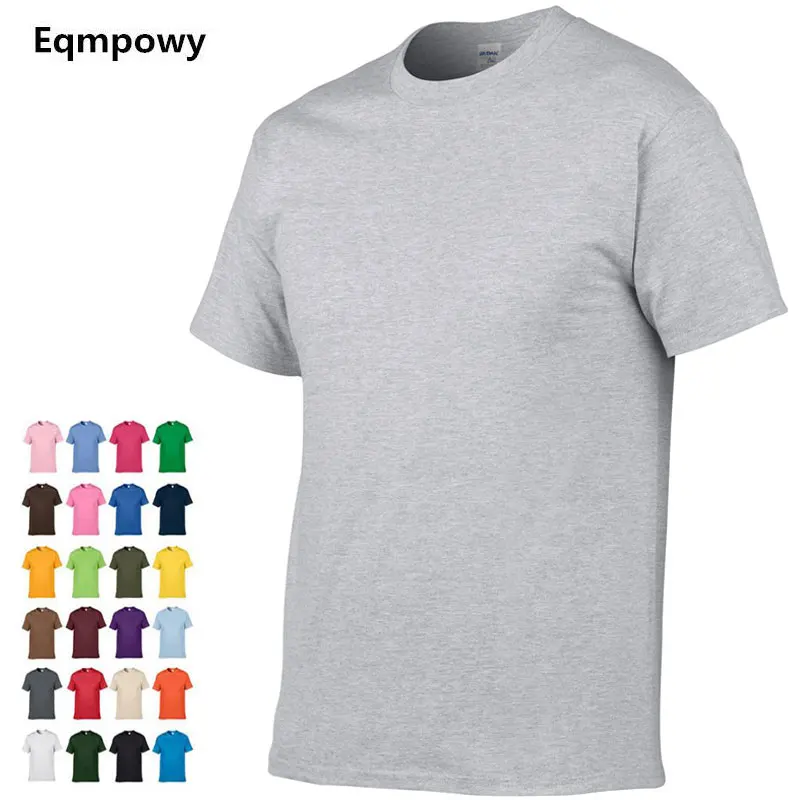 Eqmpowy бренд 100% хлопок Повседневное Футболка Модный летний комплект с футболкой