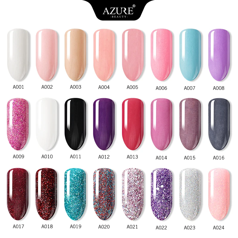 Azure Beauty 8Pcs/Lot Pink Nail Dipping Powder Kits Gradient Color Not Need Led Lamp Dry Dip Decorations Kit | Красота и здоровье