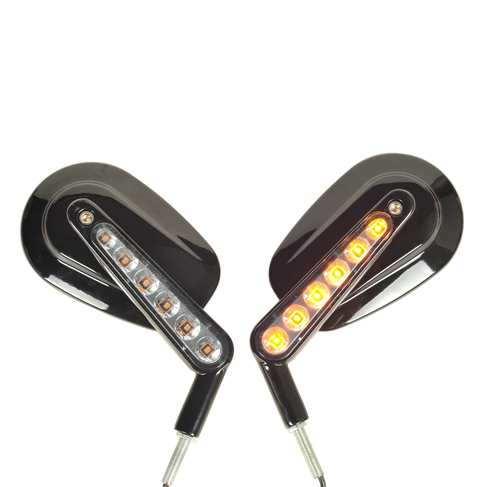 Черные зеркала заднего вида Чехол для Harley V-ROD V ROD VRSCF | Автомобили и мотоциклы