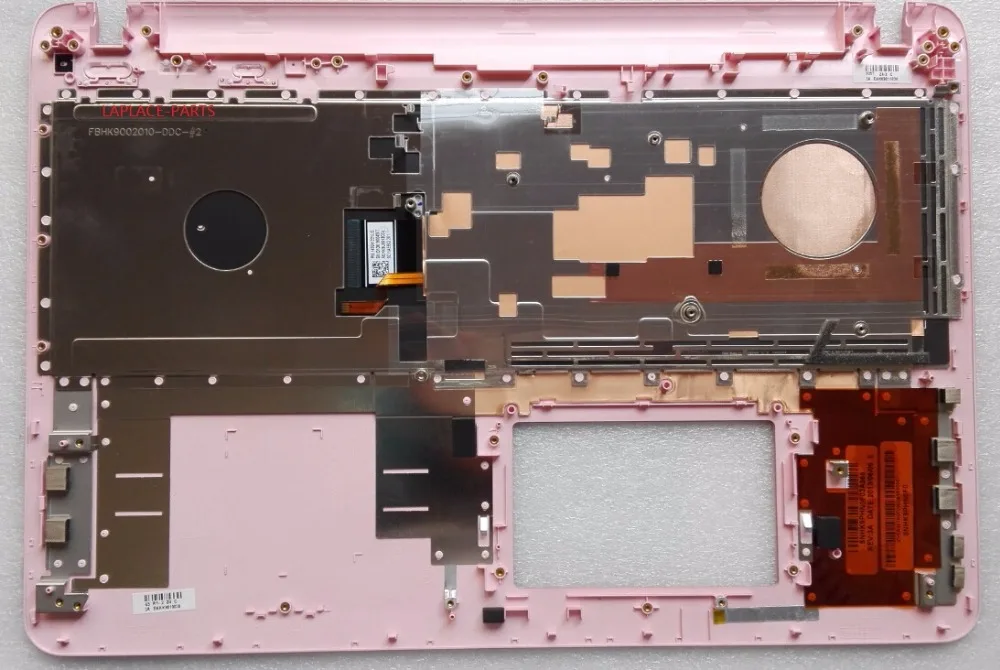 Розовая клавиатура для Sony FIT15 SVF15 SVF152 SVF153 SVF15E с серебристым ключом + розовая