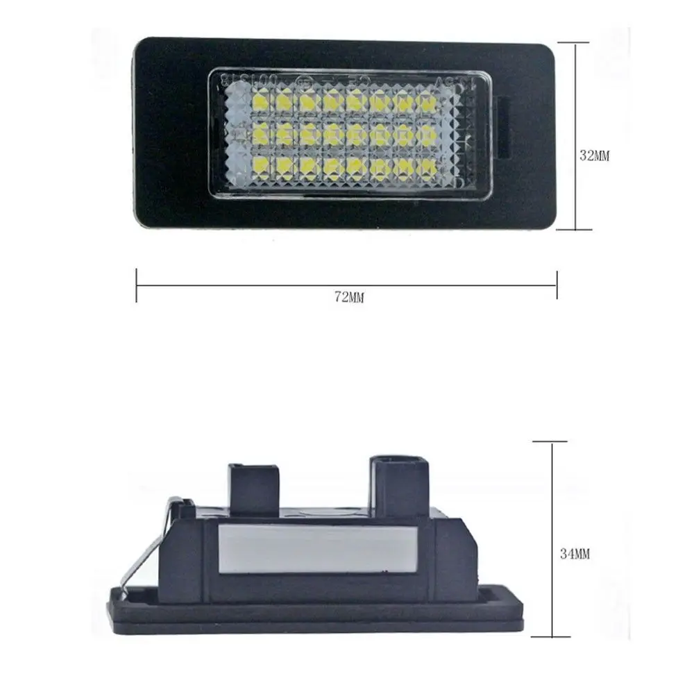2 шт. 24LED ошибок номерные знаки светильник высокого качества подходит для BMW E92 E93 M3