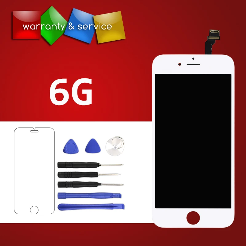 Класс AAA для iphone 6 6s ЖК сборка с сенсорным дигитайзером мобильного телефона