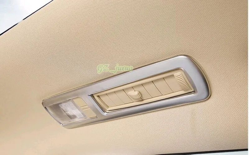 ABS матовая передняя + задсветильник лампа для чтения обшивка 5 шт. Toyota Highlander 2015