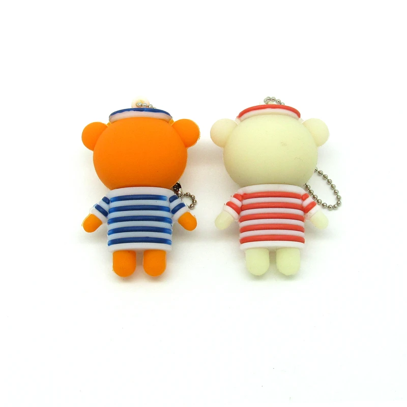 Темно-Синий Rilakkuma Медведь флэш-накопитель USB карта памяти мини мультфильм