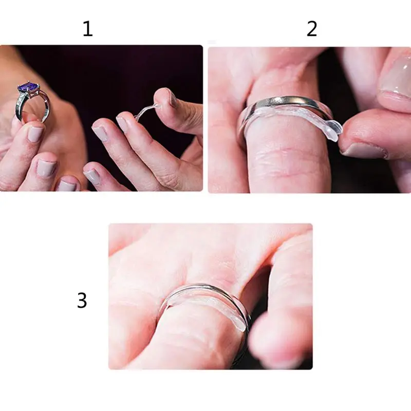 14 шт. невидимое кольцо для регулировки размера кольца|Кольца| |