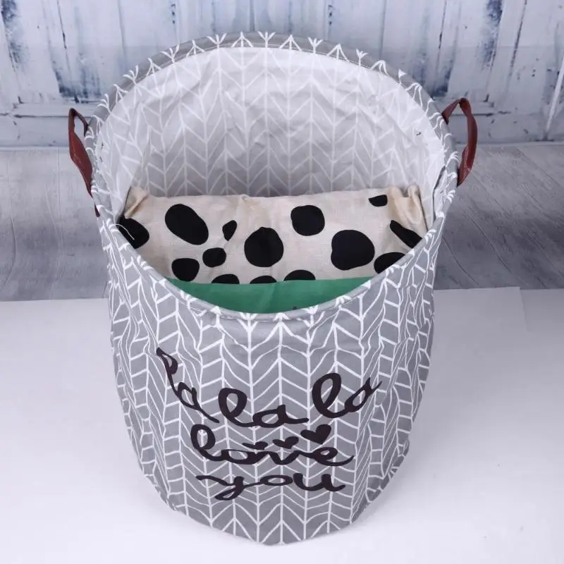 Портативная Водонепроницаемая складная корзина для белья холщовые корзины