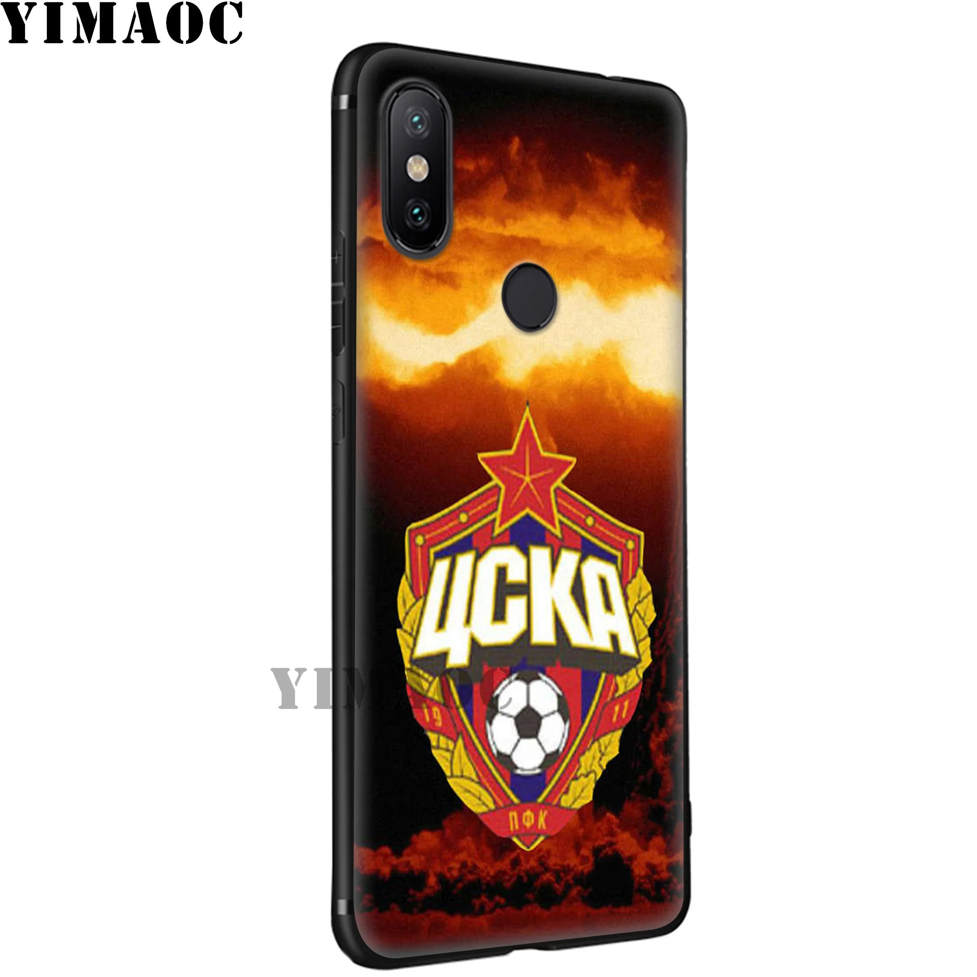 Yimaoc ЦСКА Мягкий силиконовый чехол для Xiaomi Redmi 7A Note 7 6 6A 5 4 4X 4A 5A S2 плюс K20 Pro Lite |