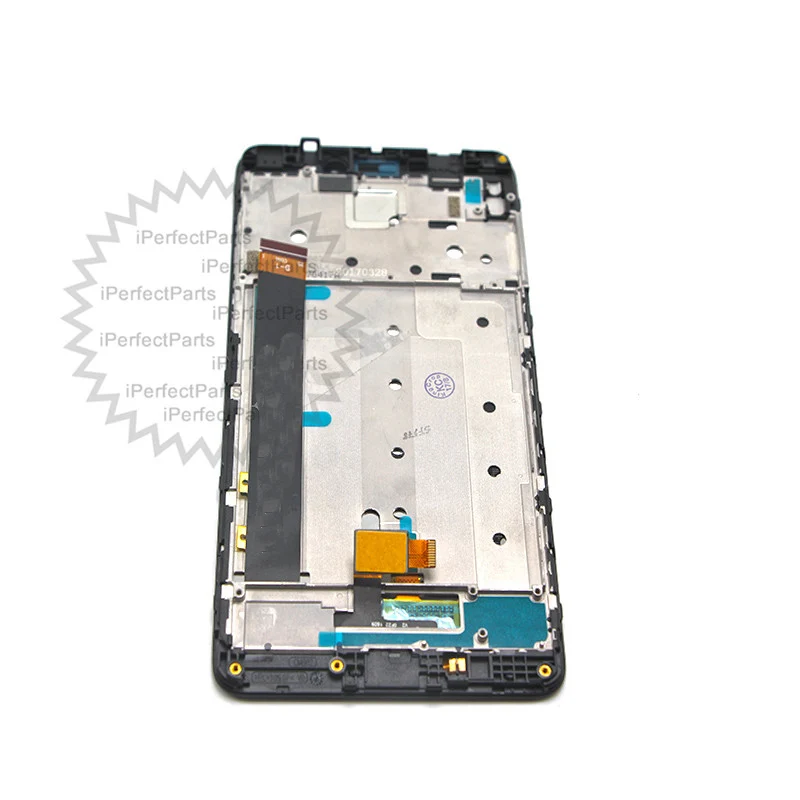 ЖК дисплей 5 дюйма дигитайзер сенсорного экрана в сборе с рамкой для Xiaomi Redmi Note 4X Pro