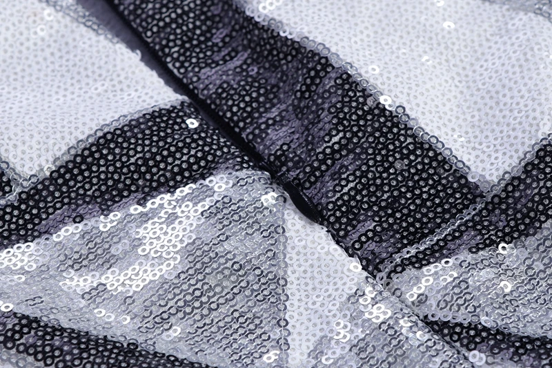 INDRESSME Для женщин утягивающий комбинезон полной длины Глубокий V Сексуальная блестками клуб праздничный комбинезон новые модные тенденции осень