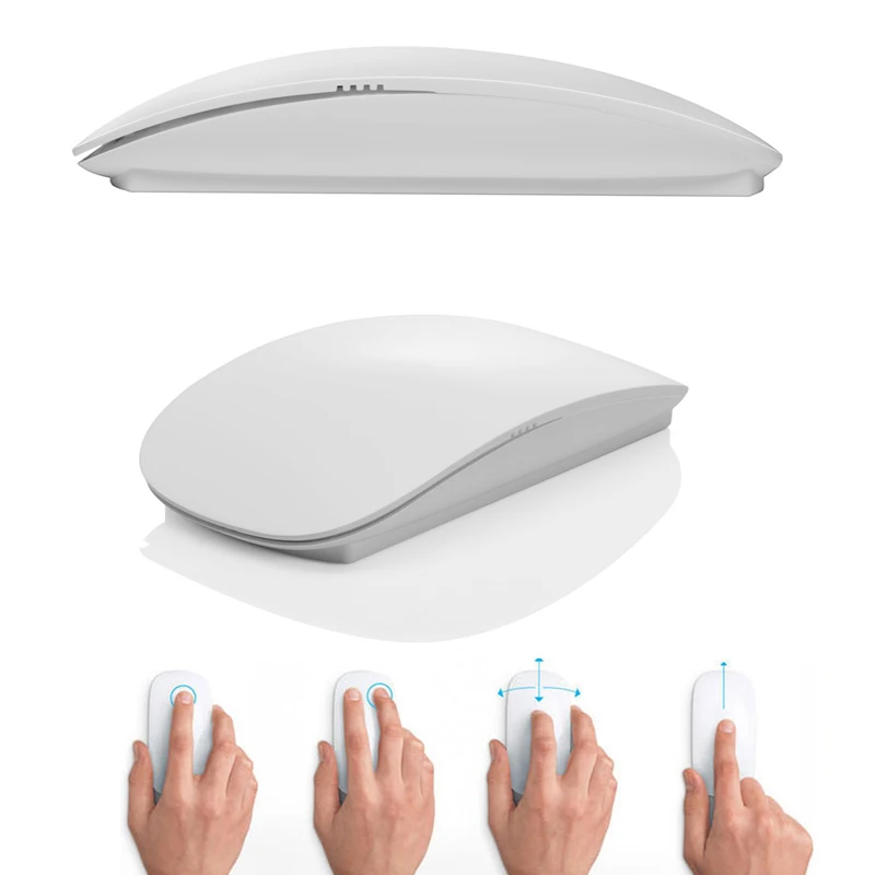 Magic Touch Мышь 2 4 ГГц 12000 Точек на дюйм Беспроводной оптическая мышь для Windows Mac