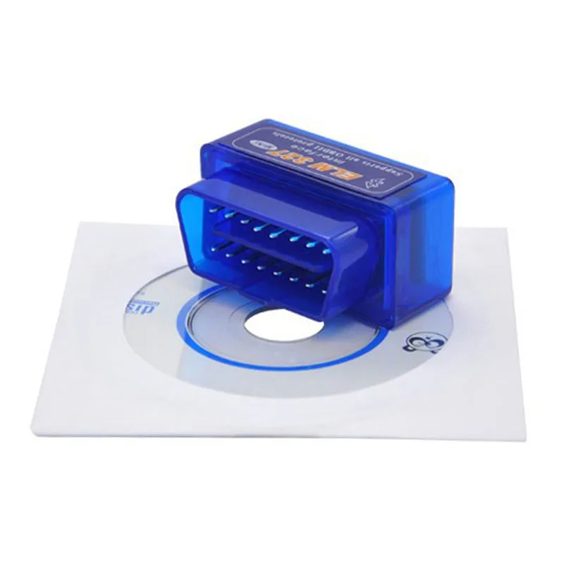 MINI ELM327 Bluetooth v2.1 ELM 327 Version 2.1 OBD2 / OBDII for Android Torque Car Code Scanner Cartool Free Shipping |
