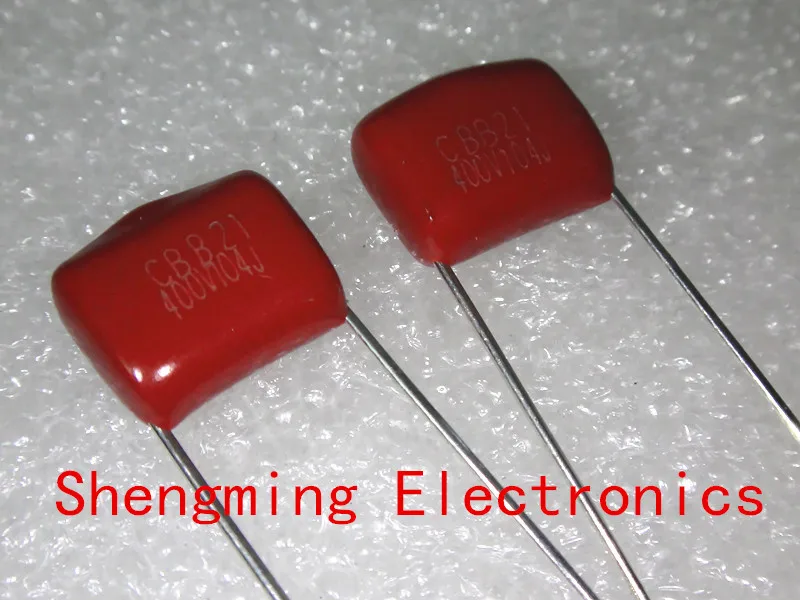 10 шт. 400V104J шаг мм 0 1 мкФ 100NF 400V 104 CBB полипропиленовый пленочный конденсатор |