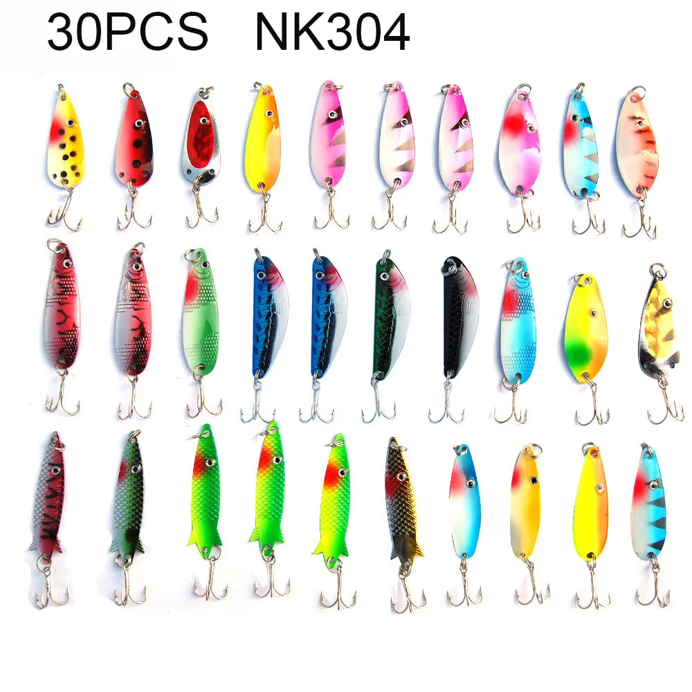 Набор рыболовных приманок EASY CATCH блесны пластиковые кренкбейты блесна