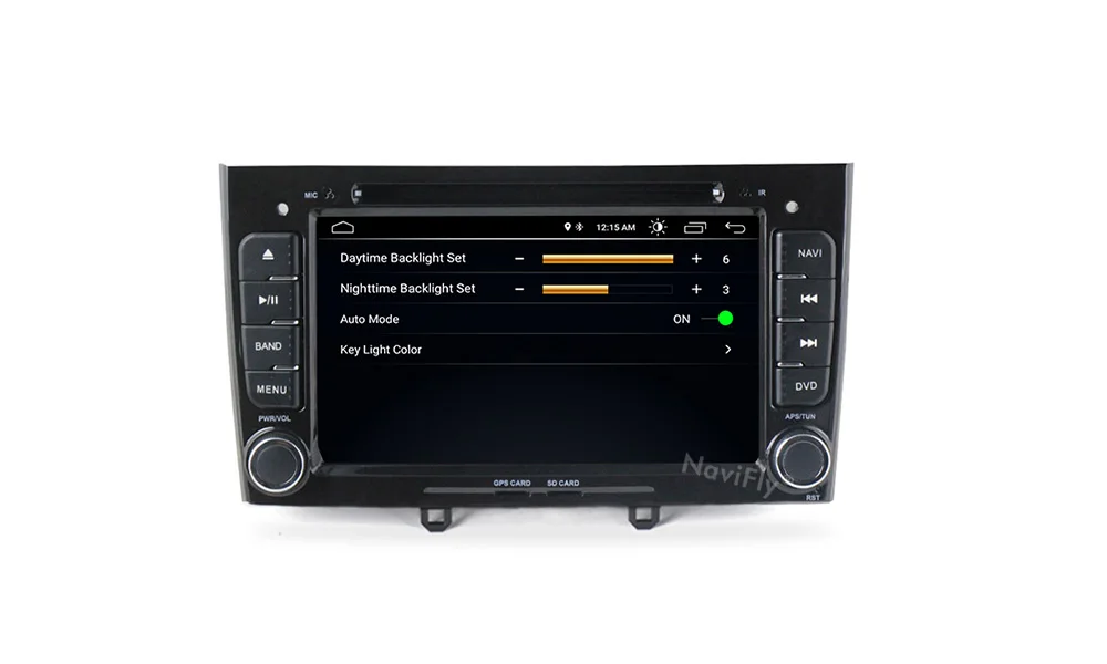 NaviFly 2 din Автомобильный dvd-плеер Android 8,1 Авторадио мультимедийный плеер для PEUGEOT 308 2007-2013408 2011- с gps навигацией