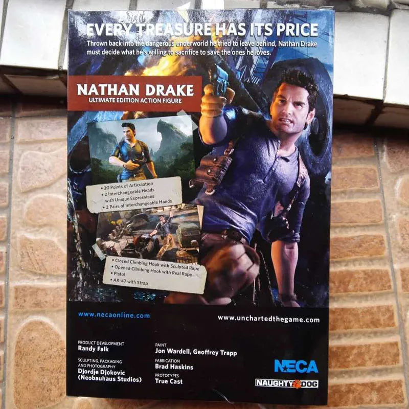 Аниме игра unchared Sir Francis Drake Circle коллекционное издание Натан Дрейк 16 см ПВХ фигурка