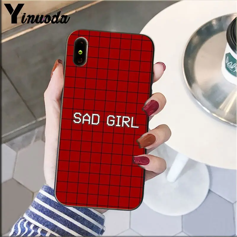Шахматный клетчатый силиконовый чехол Yinuoda из ТПУ для Apple iPhone 8 7 6 6S Plus X XS MAX 5 5S SE