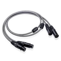 yyaudio silver plated male to female audio cable 3pins xlr balanced cable wire signal line rca cables xlr connector rca cables