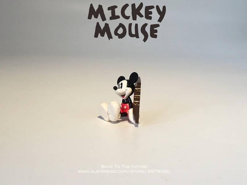 Disney Микки Мышь шоколад 2 5 см мини кукла фигурку аниме украшения коллекции фигурка
