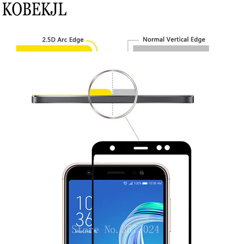 Закаленное стекло для Asus Zenfone Max M1 ZB555KL защита экрана ASUS ZenFone ZB 555KL X00PD стеклянная
