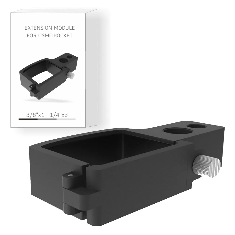 Aluminum Mount bracket Fixed holder Extension Module for DJI OSMO POCKET Replacement Parts Acecssories | Электроника