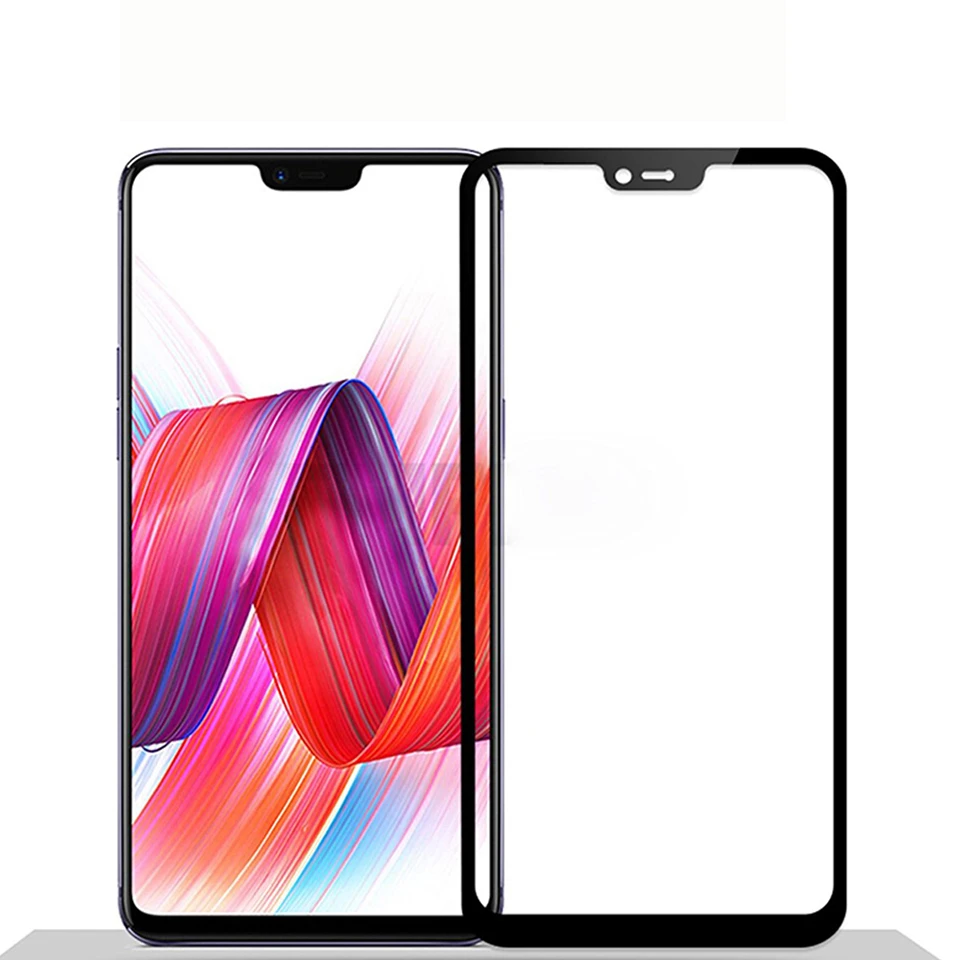 Новое 3D полное покрытие закаленное стекло для OPPO F7 R15 Защитная пленка экрана