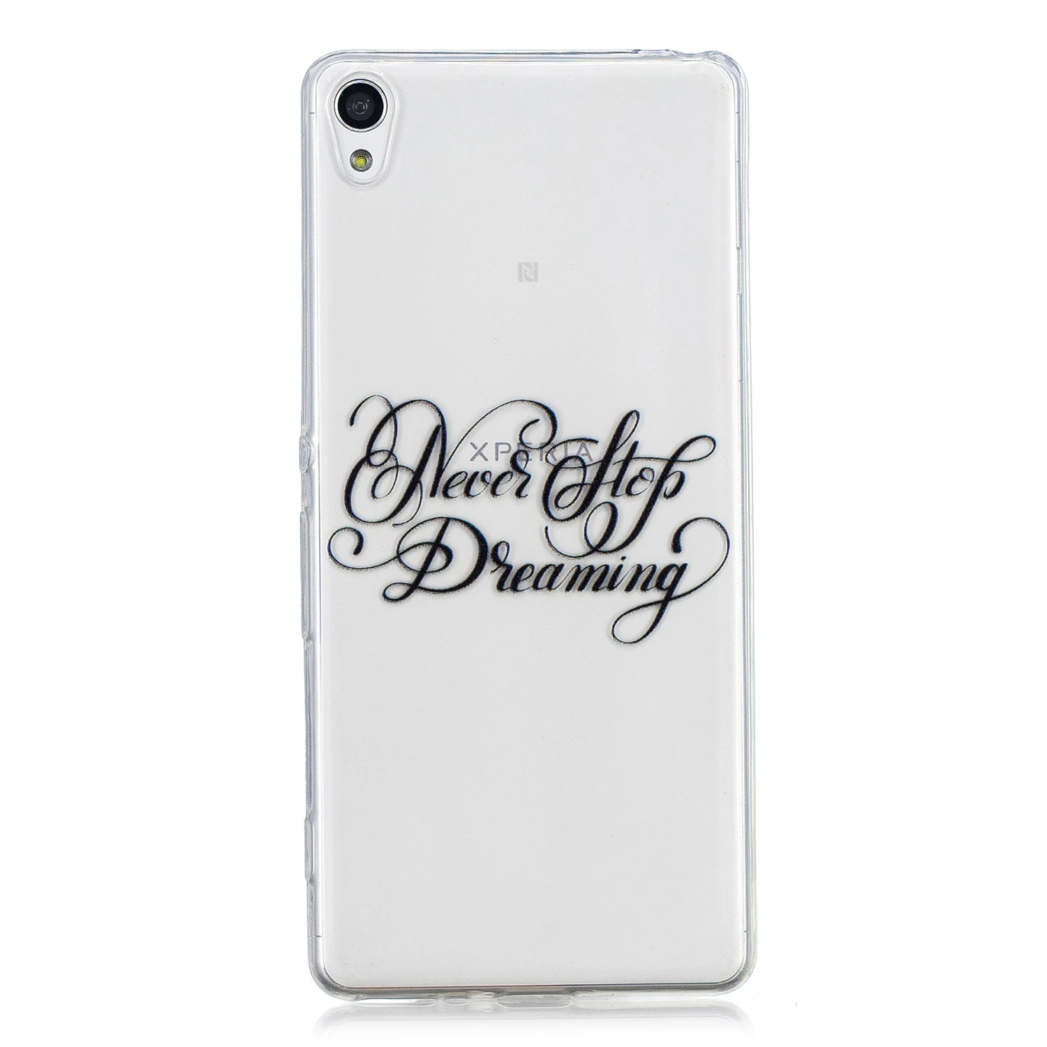 Luxury Cartoon Covers For Sony Xperia XA X A Transparent Pattern Case Back Phone bags shells Protective Cases Fundas |