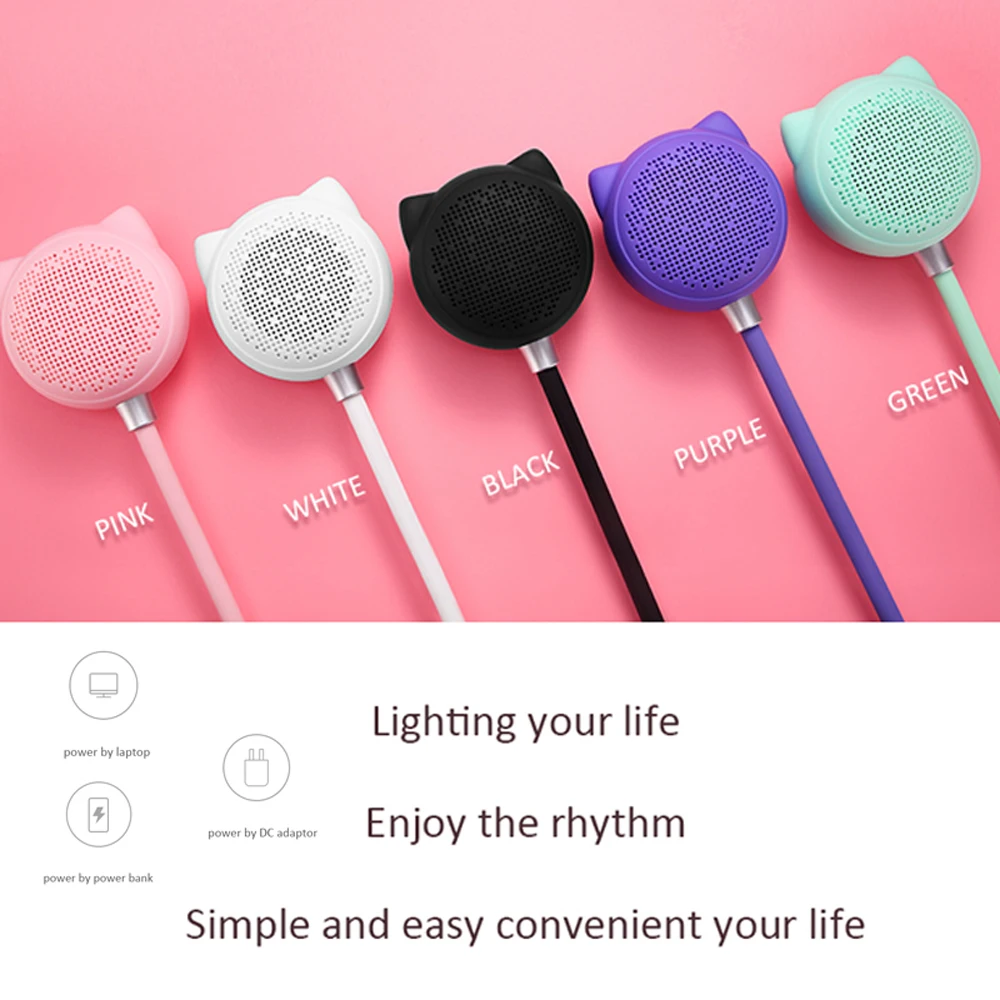Миниатюрная Bluetooth Колонка DISOUR с беспроводным USB интерфейсом и регулируемой