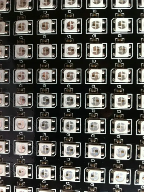 Гибкая светодиодная цифровая светильник SMD5050 RGB WS2812B 5 в постоянного тока ws2811