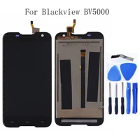 5 0 original for blackview bv5000 lcd display touch screen digitizer assembly for blackview bv5000 lcd phone parts repair kit