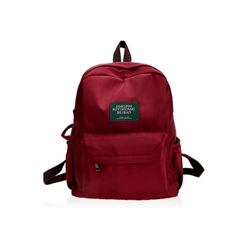 Нейлоновый рюкзак для отдыха и путешествий школьная сумка женский девочек