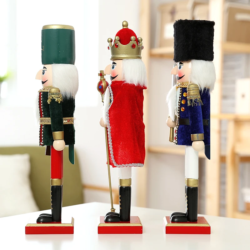 Новинка новогодний праздничный гайковёр высота 38 см в европейском стиле