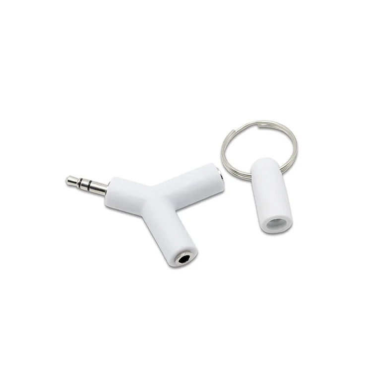 Аудиоразъем 3 5 мм штекер в 2 порта разъем типа мама|Коннекторы и разъёмы| |