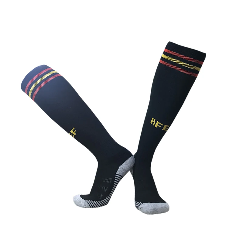 

Football Match Germany Thick Knee High Long Stocking Spain Training Soccer Socks Italy Football Supplies