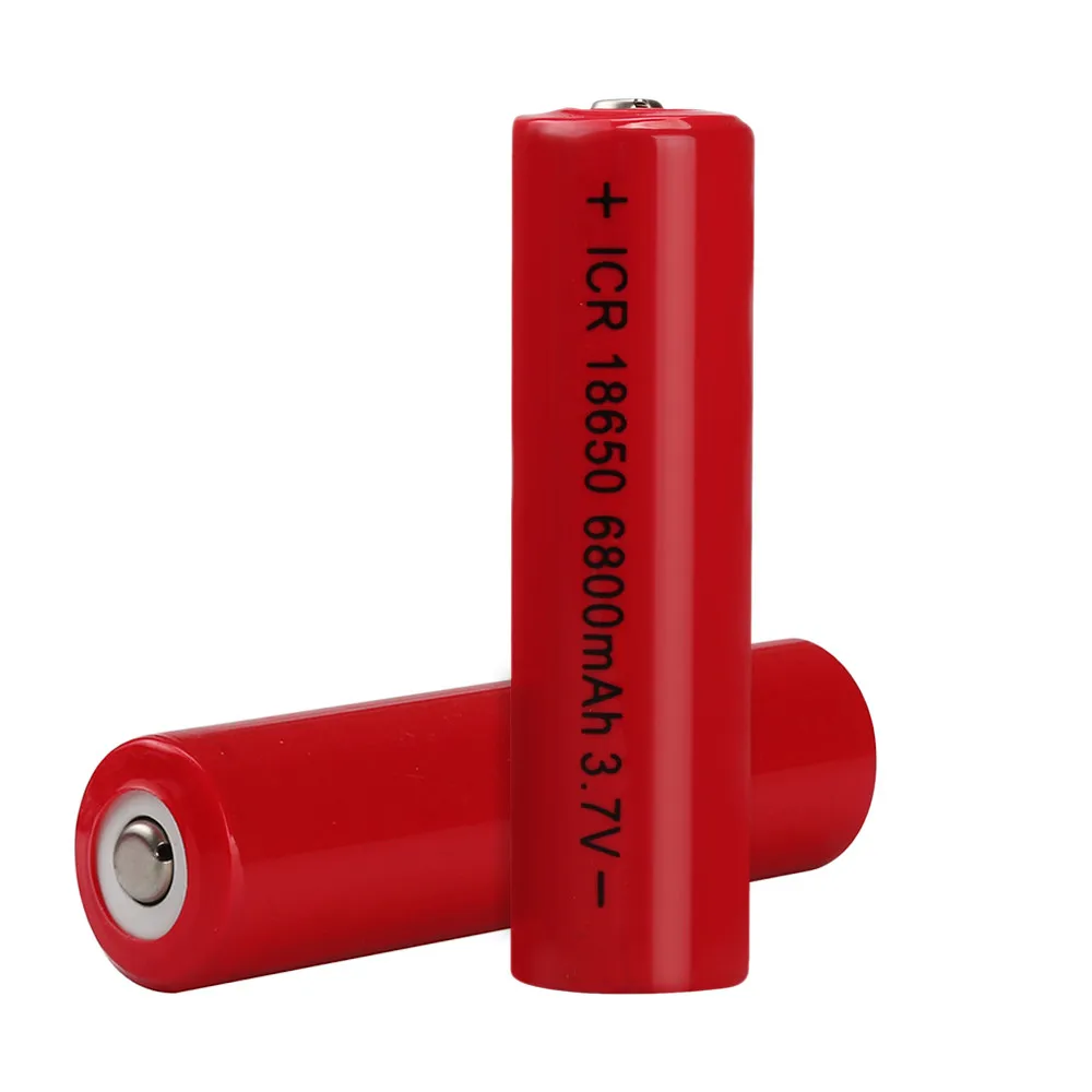 3,7 V 6800mAH литий-ионная аккумуляторная батарея 18650 для фонарика фонарь портативные устройства Инструменты